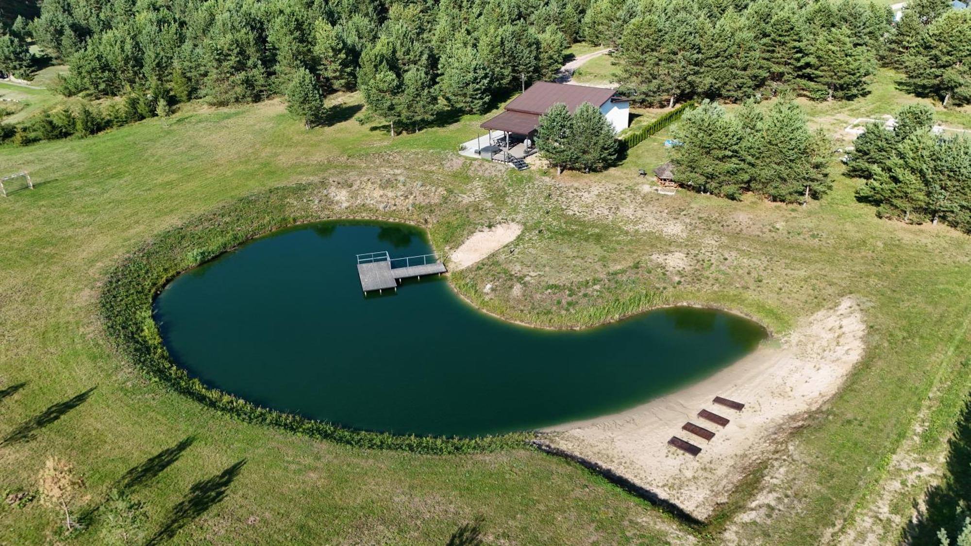 Sodyba Azagis Villa Vilkanastrai Exterior photo